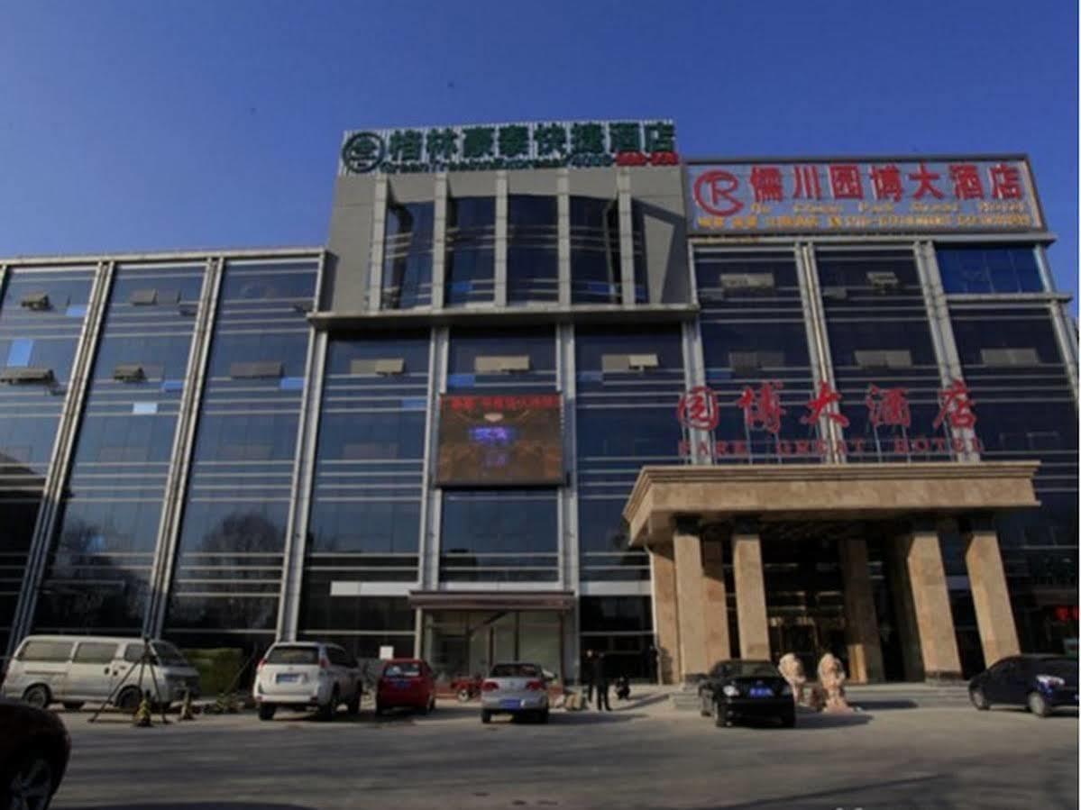 Greentree Inn Beijing Yanqing District Railway Station North Plaza South Caiyuan Hotel Exterior foto
